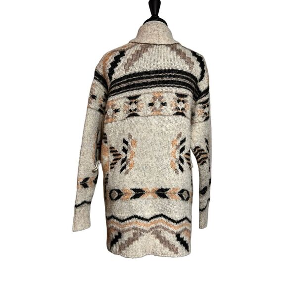 Idyllwind Miranda Lambert Cardigan Sweater Southwest Print Size M - Picture 3 of 4